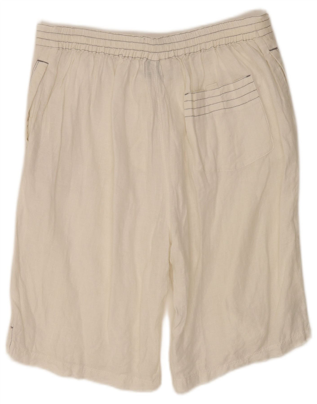 Hugo Boss Herren-Bermudashorts, Größe L, W34, Weiß