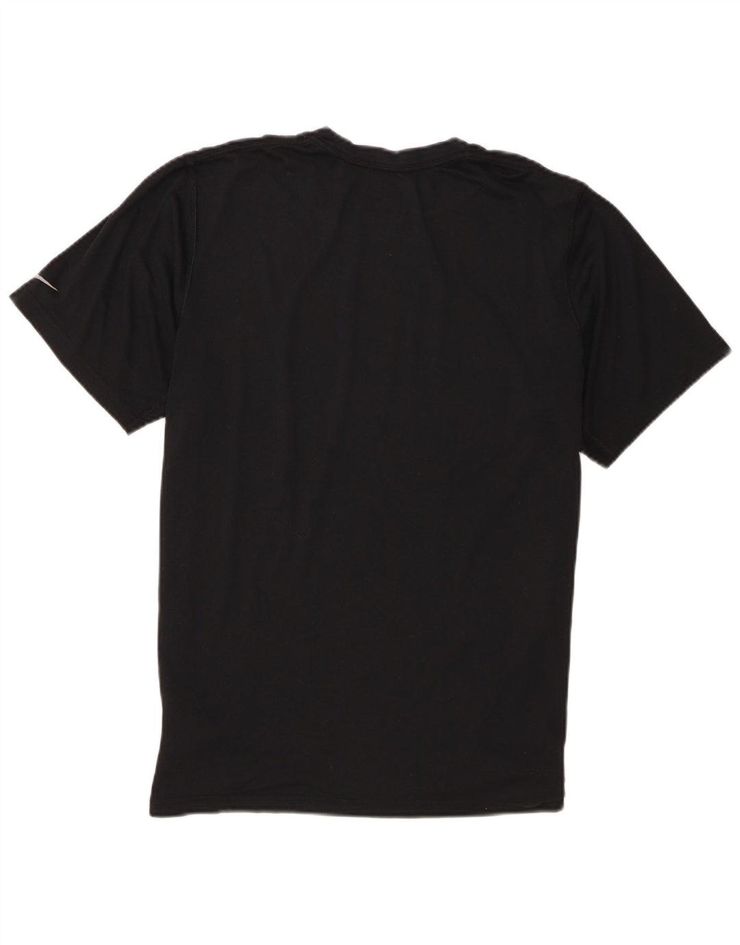 Nike Herren Dri Fit Graphic T-Shirt Top Mittelschwarzes Polyester