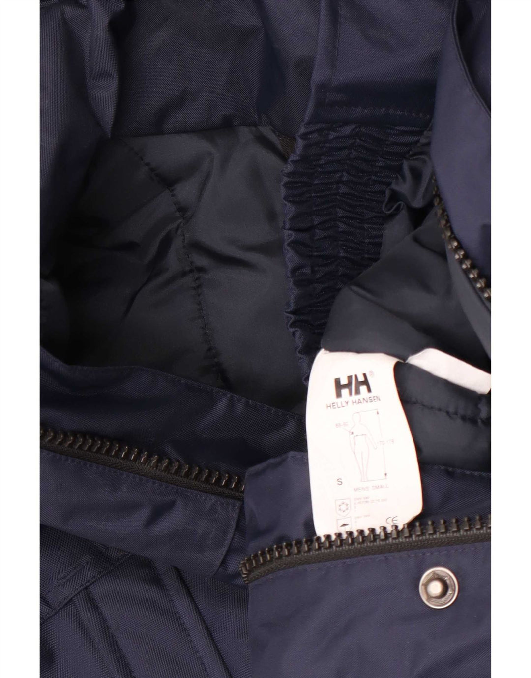 Helly Hansen Herren-Mantel mit Kapuze, übergroß, gepolstert, Größe 36, Marineblau