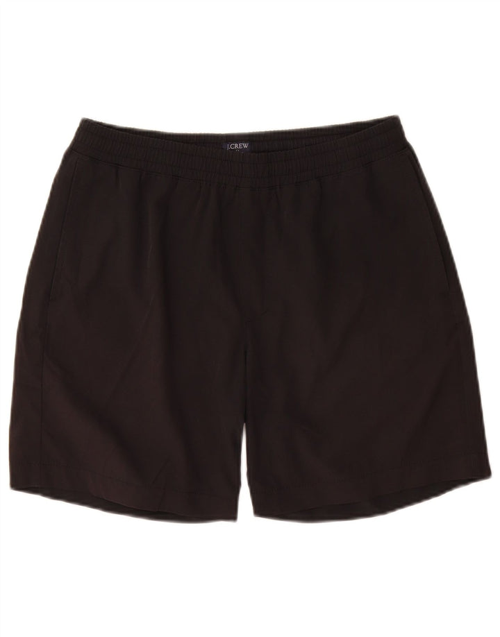 J. CREW Herren-Sportshorts, Größe S, Schwarz, Polyester