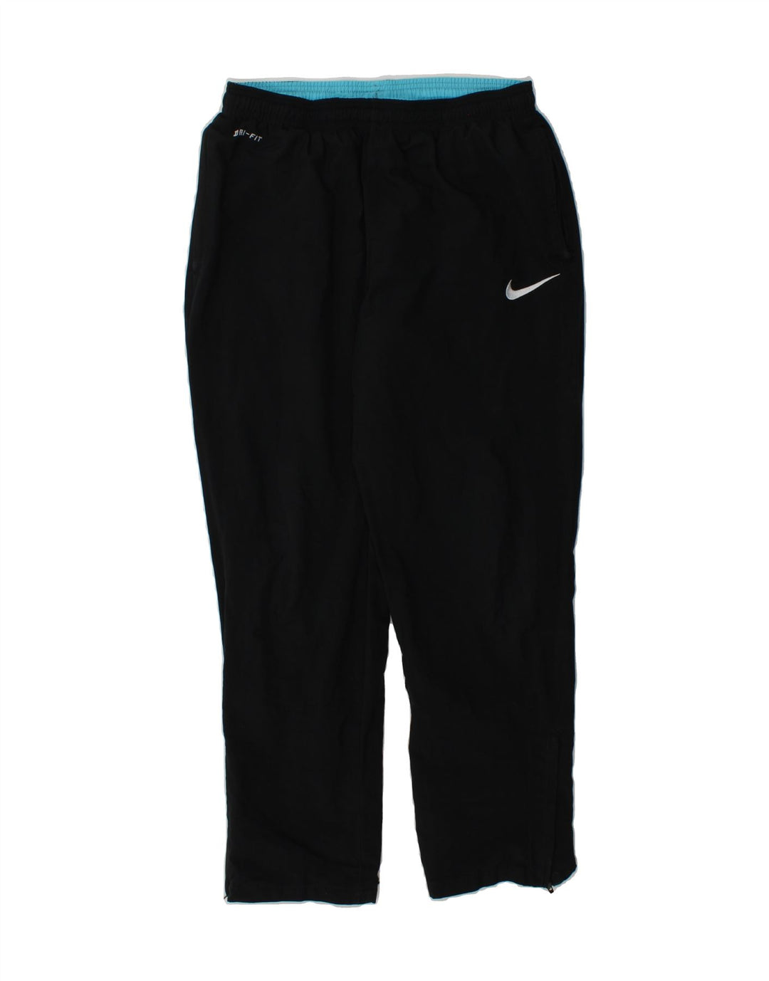 NIKE Mens Dri Fit Tracksuit Trousers Medium  Black Polyester Vintage Nike and Second-Hand Nike from Messina Hembry 