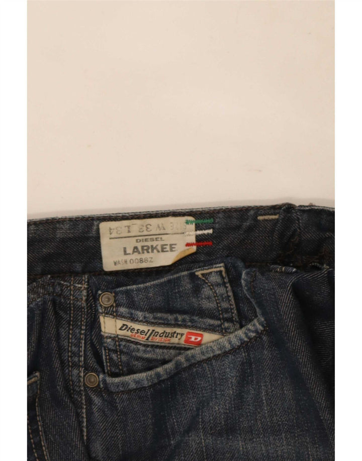 Diesel Herren Larkee Slim Jeans W33 L27 Marineblau