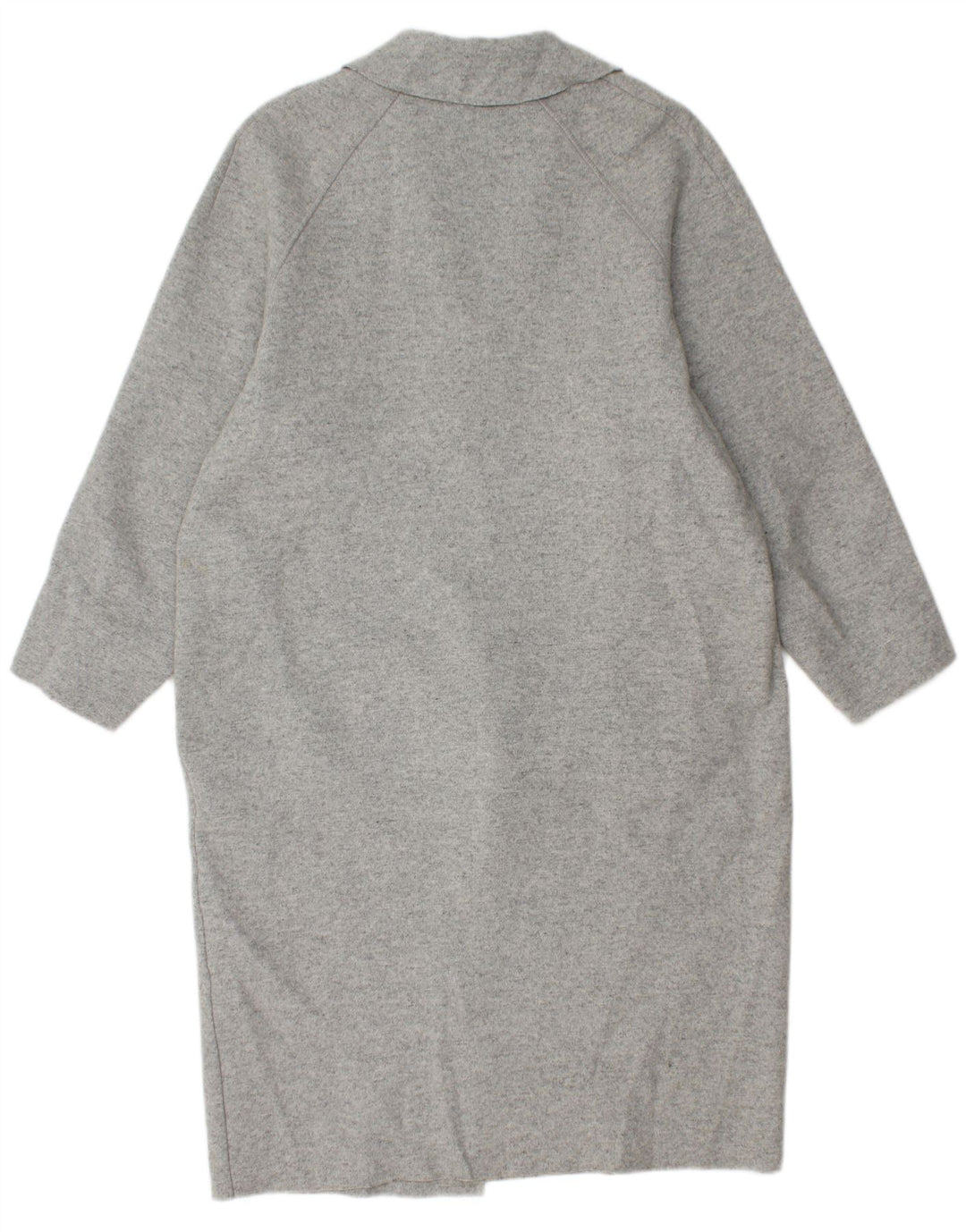 Cos Womens Jersey Overcoat UK 10 Small Graue Wolle