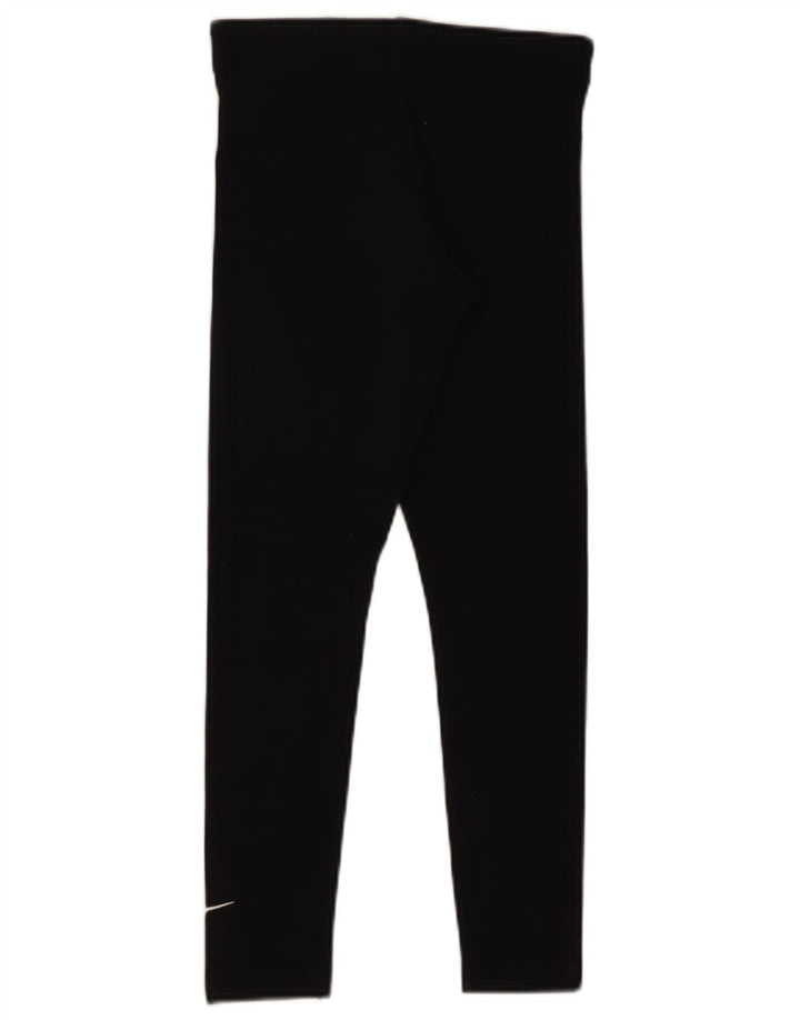 Nike Mädchen-Leggings, 10–11 Jahre, mittelgroß, Schwarz