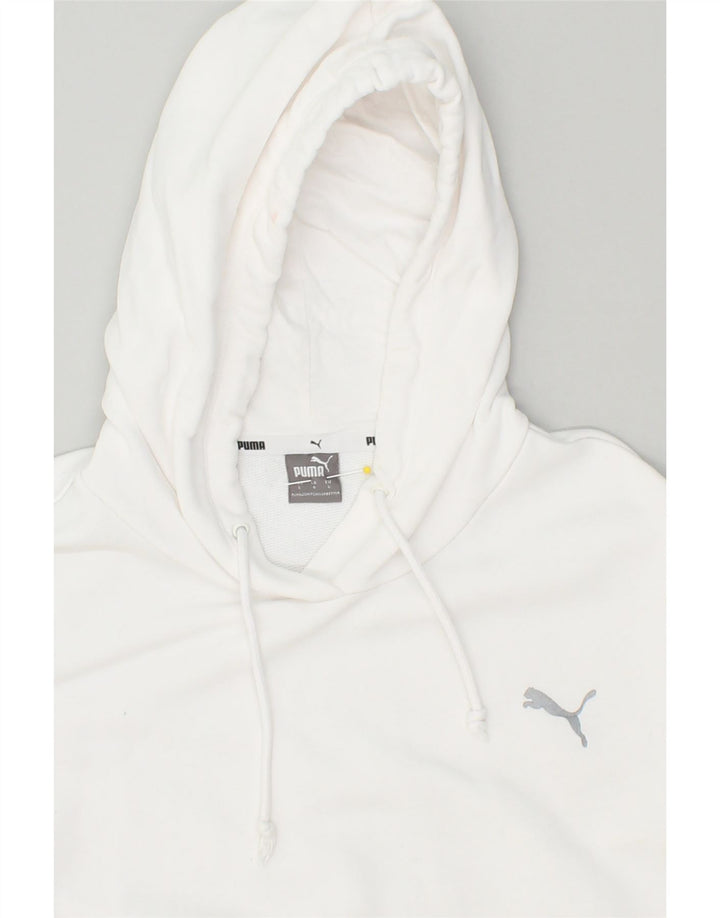 Womens Graphic Hoodie Jumper UK 14 Large | Vintage Puma | Thrift | Second-Hand Puma | Used Clothing | Messina Hembry 