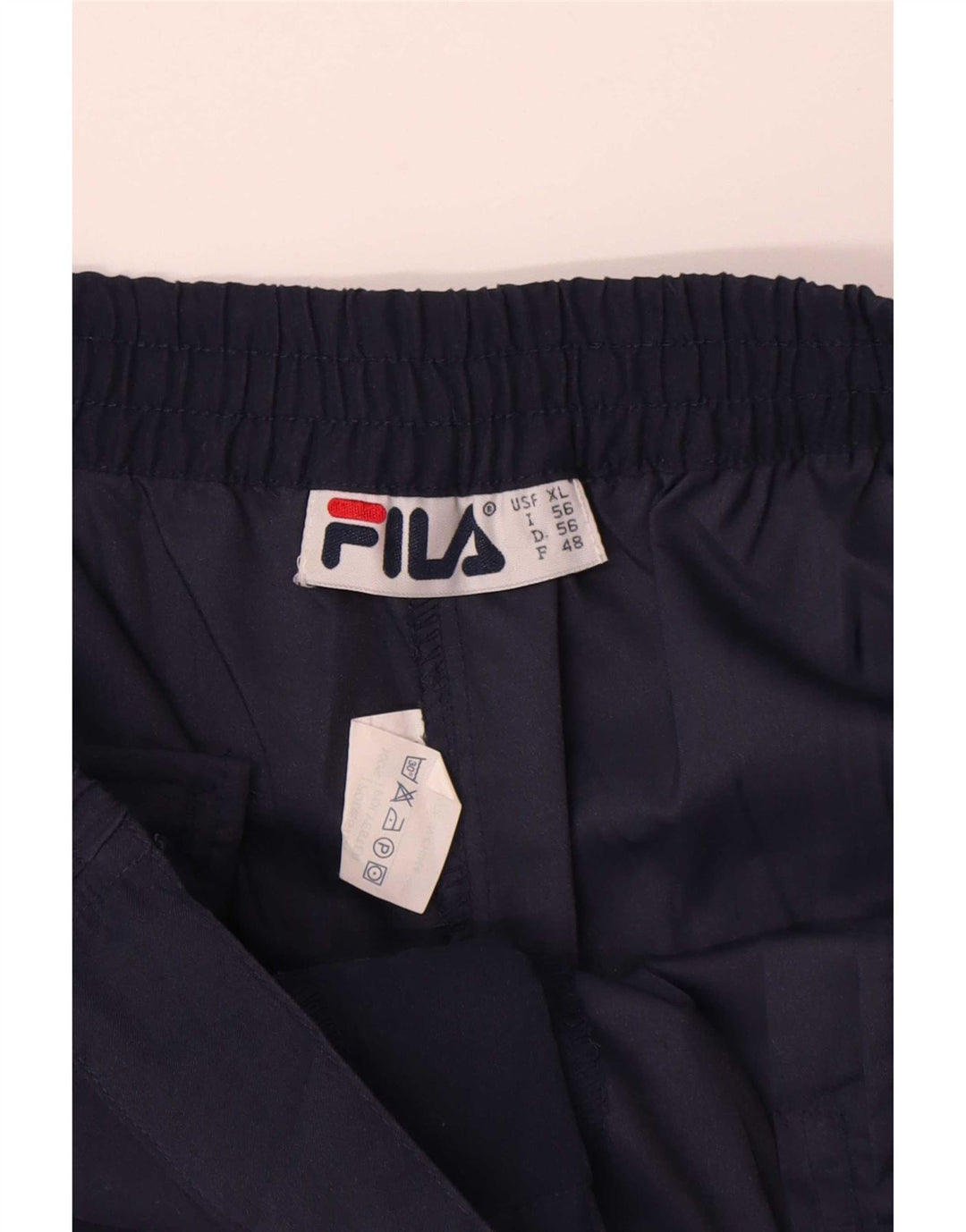 Fila Herren Chinoshorts XL W38 Marineblaues Polyester
