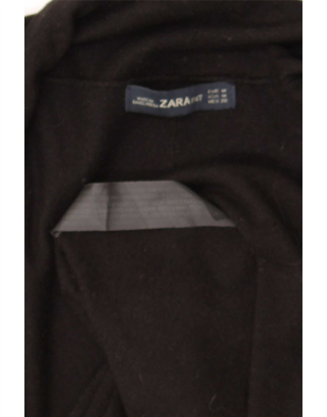 Offener Cardigan für Damen von Zara, Gr. 12, Mittelschwarz, Viskose