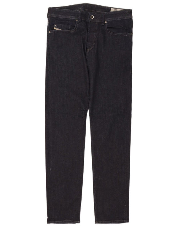 Diesel Damen Slim Jeans W32 L32 Marineblaue Baumwolle