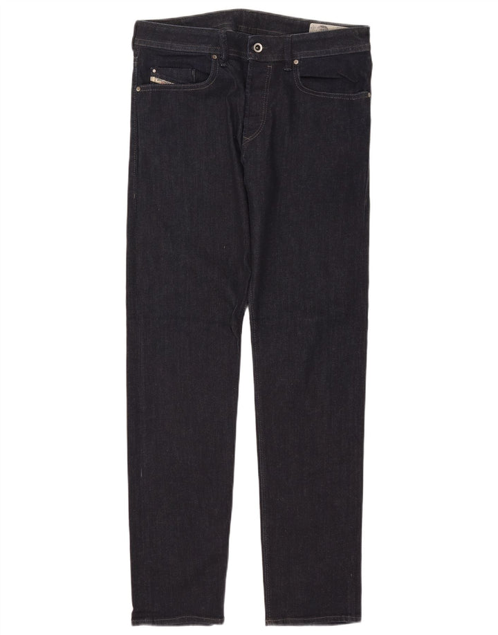 Diesel Damen Slim Jeans W32 L32 Marineblaue Baumwolle