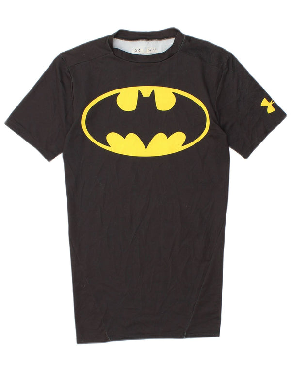 Under Armour Herren Heat Gear Graphic T-Shirt Top Small Schwarz