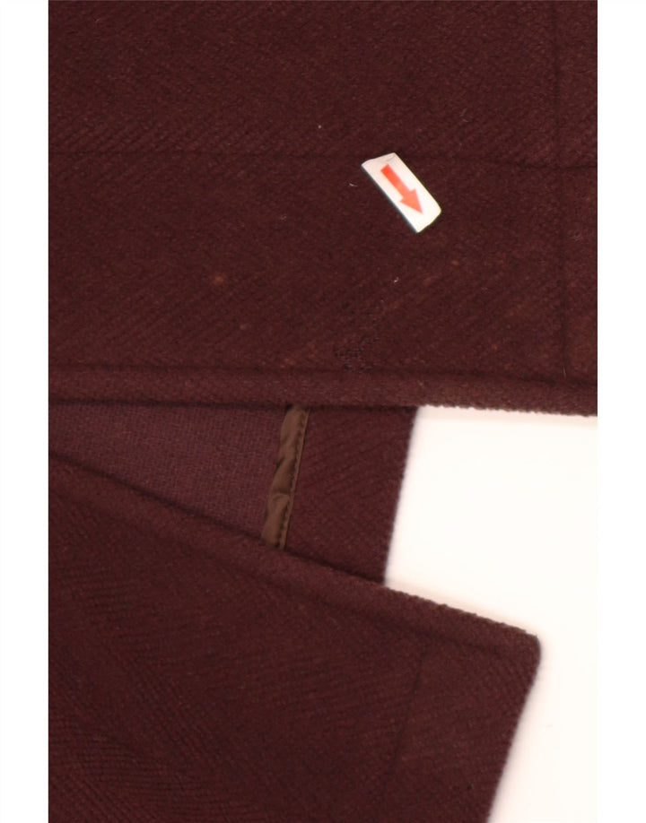 Corneliani Damen-Übergröße-Dufflecoat mit Kapuze IT 43 Large Braun