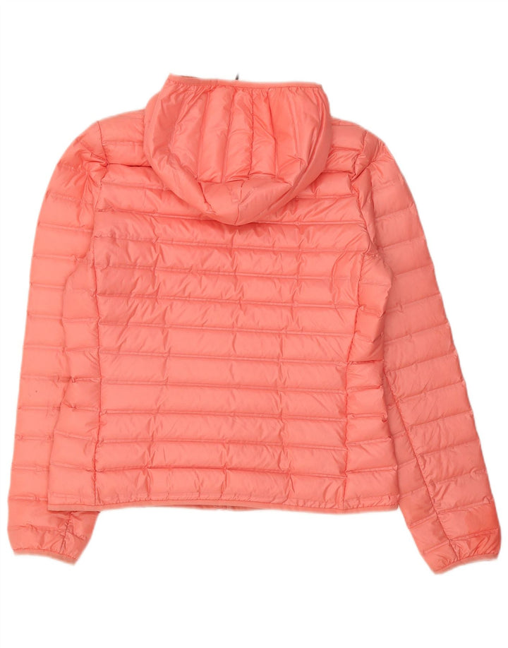 Adidas Damen Kapuzenjacke, wattiert, UK 12/14, mittelrosa, Polyester