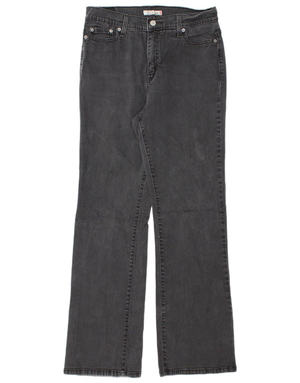 Levi's Damen 512 Perfekt schlankmachende Bootcut-Jeans US 14 XL W32 L30 Schwarz