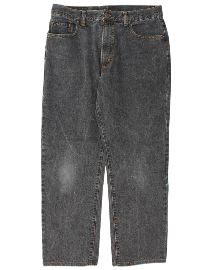 Carrera Herren Straight Jeans W36 L30 Grau