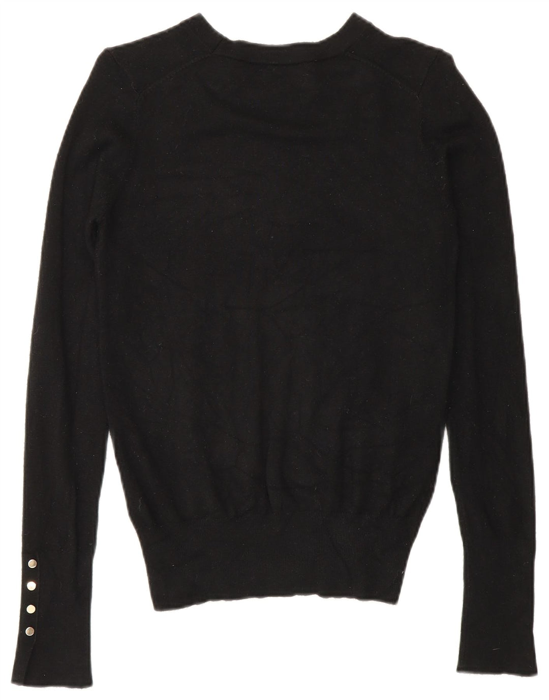 Zara Damen-Pullover mit U-Boot-Ausschnitt, Gr. 10, Größe S, Schwarz