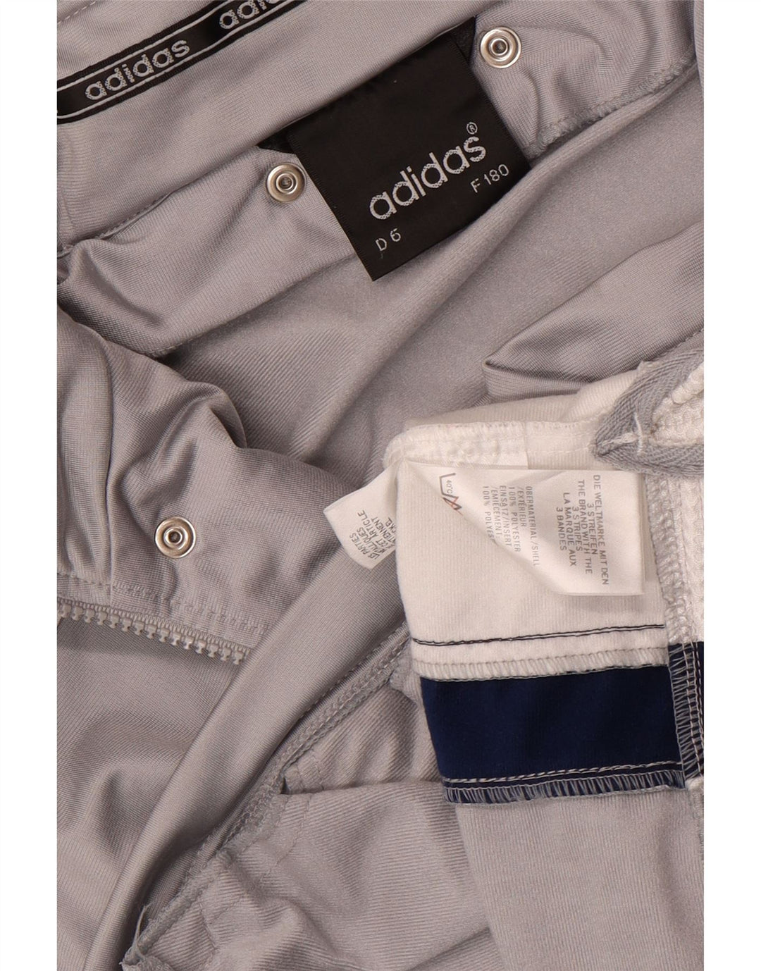 Adidas Herren-Trainingsanzugoberteil mit Grafik, UK 40/42, Mittelgrau, Farbblock