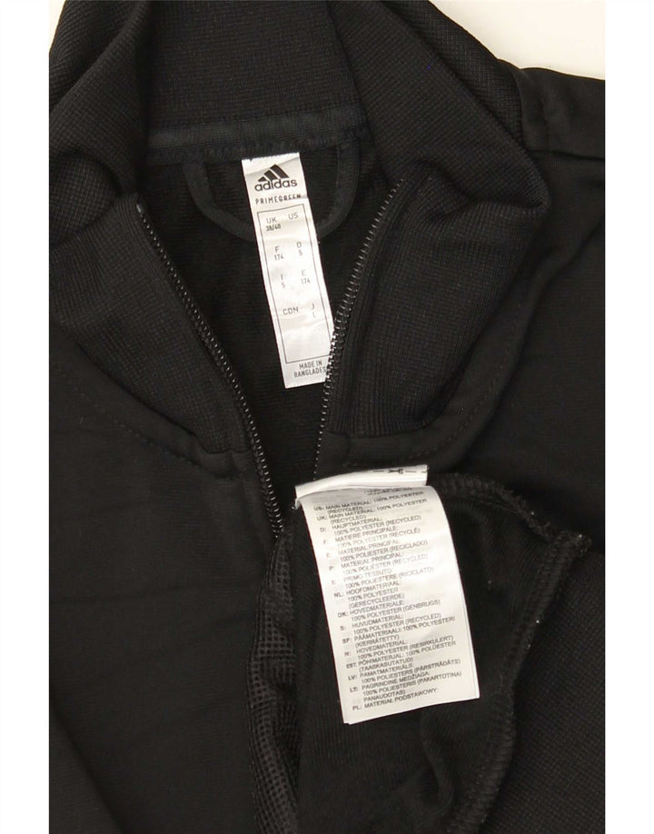 Adidas Herren Graphic Trainingsanzug Top Jacke UK 38/40 Medium Schwarz Polyester