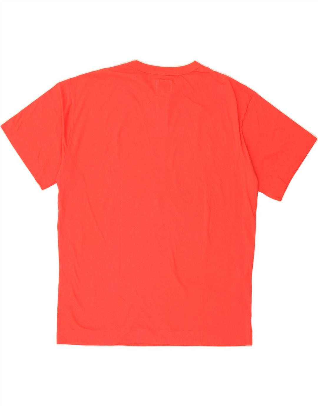 BENETTON Mens T-Shirt Top Medium Pink Cotton Vintage Benetton and Second-Hand Benetton from Messina Hembry 