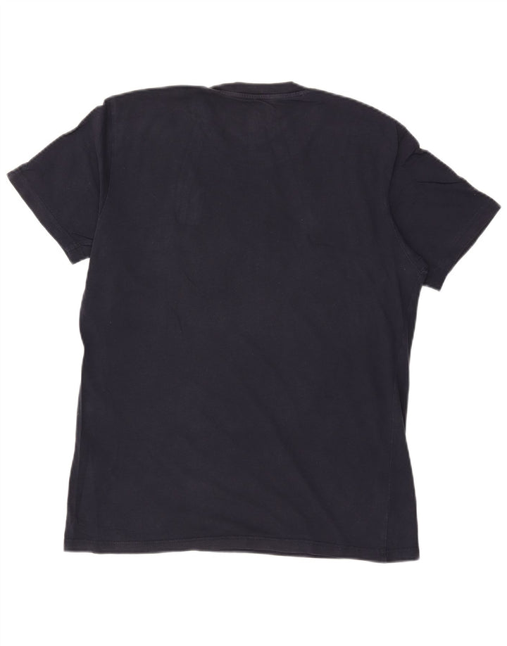 Lee Herren-T-Shirt mit normaler Passform, Grafik, Größe S, Marineblau