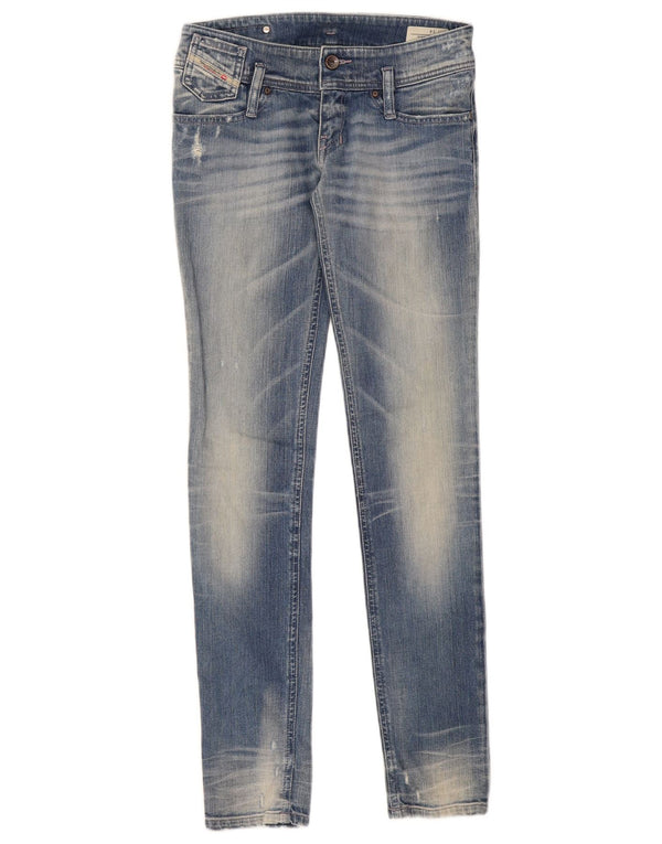 Diesel Röhrenjeans für Mädchen, 13–14 Jahre, W28, L31, blaue Baumwolle