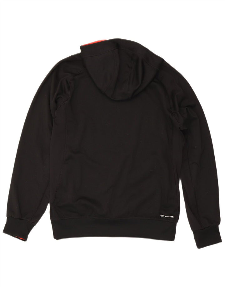 Adidas Herren Climawarm Hoodie Pullover Small Schwarz Polyester