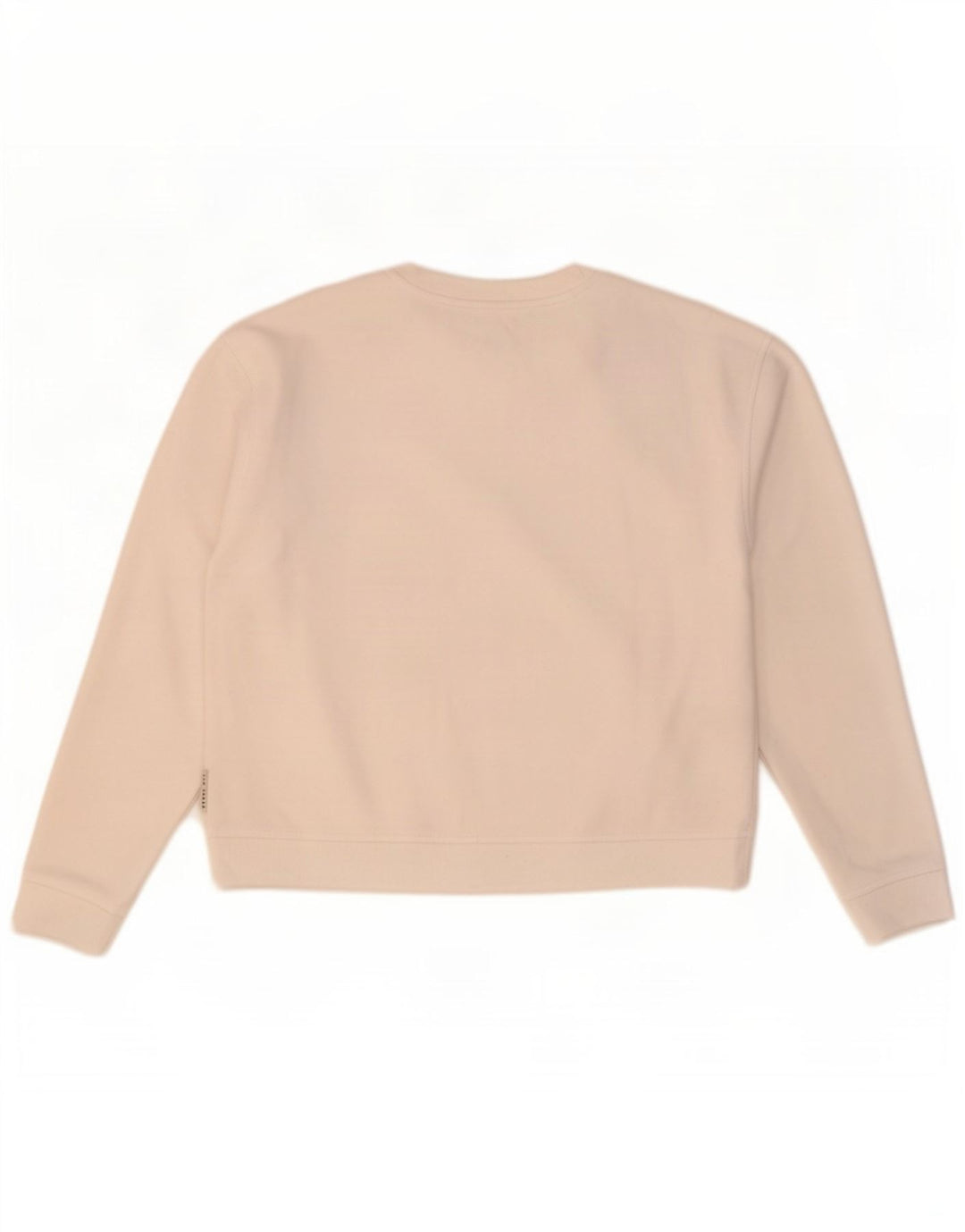 Ted Baker Damen-Sweatshirt in Übergröße, Größe 2, klein, weißes Polyester
