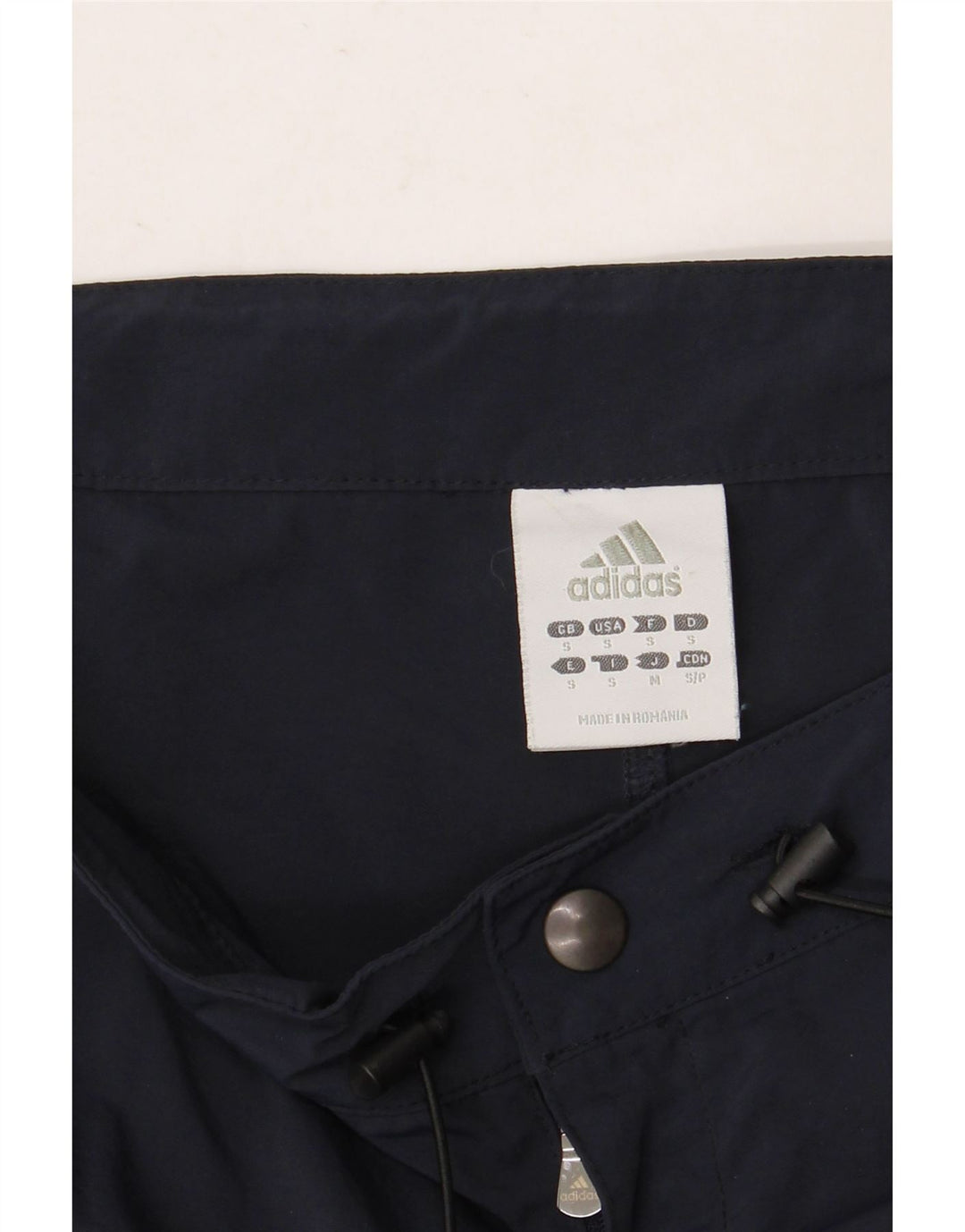 ADIDAS Herren gerade Cargo-Hose, klein, marineblaues Nylon