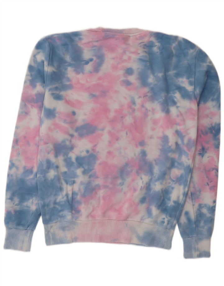 Ellesse Herren-Sweatshirtpullover, klein, mehrfarbig, Batik-Baumwolle