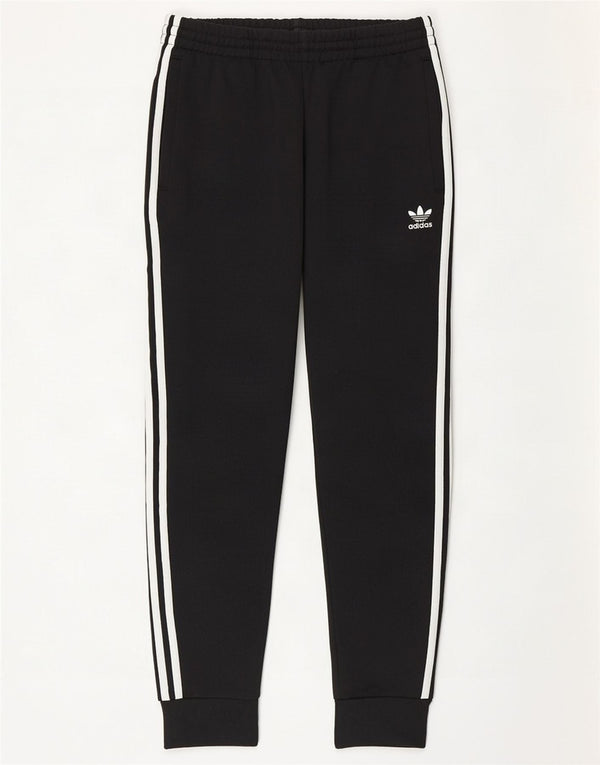 Adidas Mens Prime Blue Tracksuit Trousers Joggers Medium Black Polyester