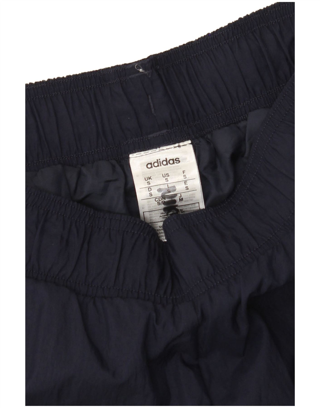 ADIDAS Herren-Trainingshose, Jogginghose, klein, marineblaues Nylon