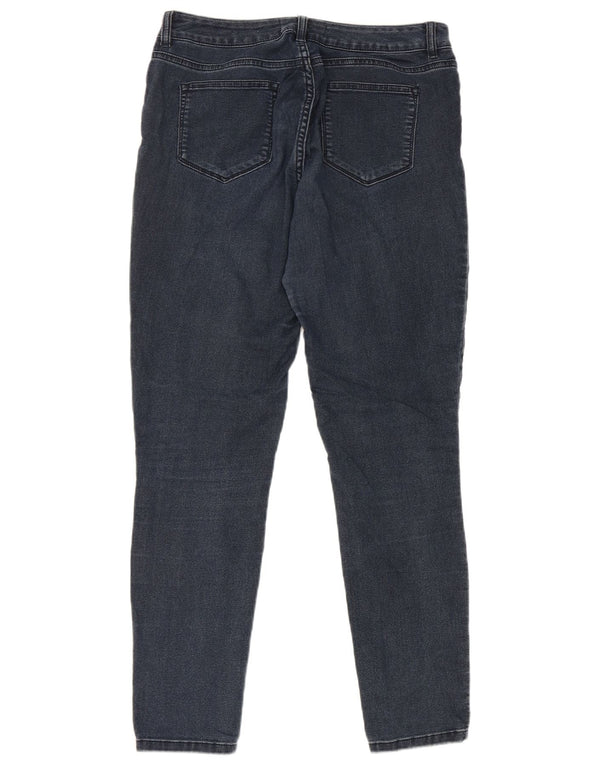 Fat Face Damen Jegging-Jeans UK 12 Medium W32 L29 Marineblau Baumwolle