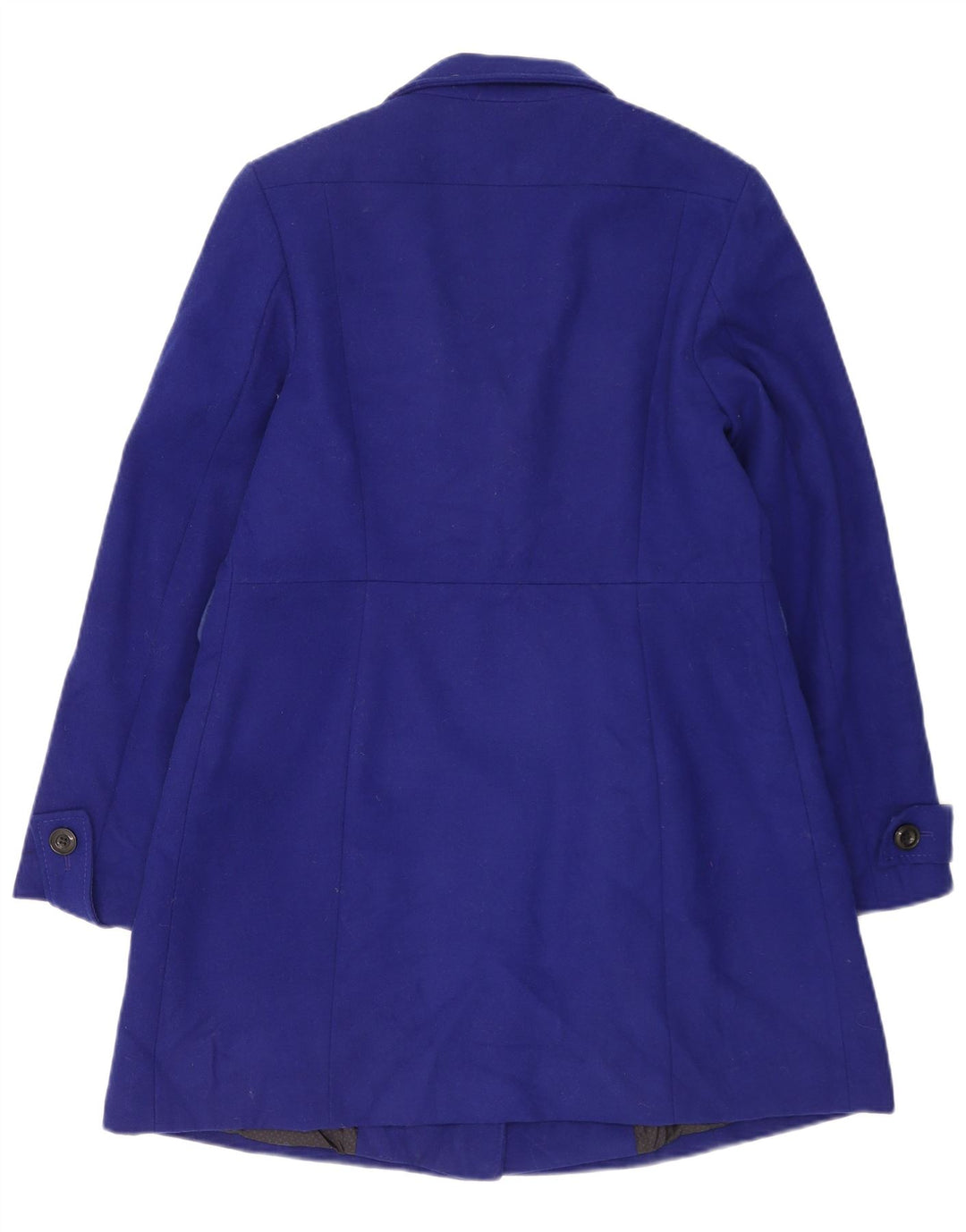 Marks & Spencer Damen-Militär-Zweireihermantel UK 12 Mittelblau