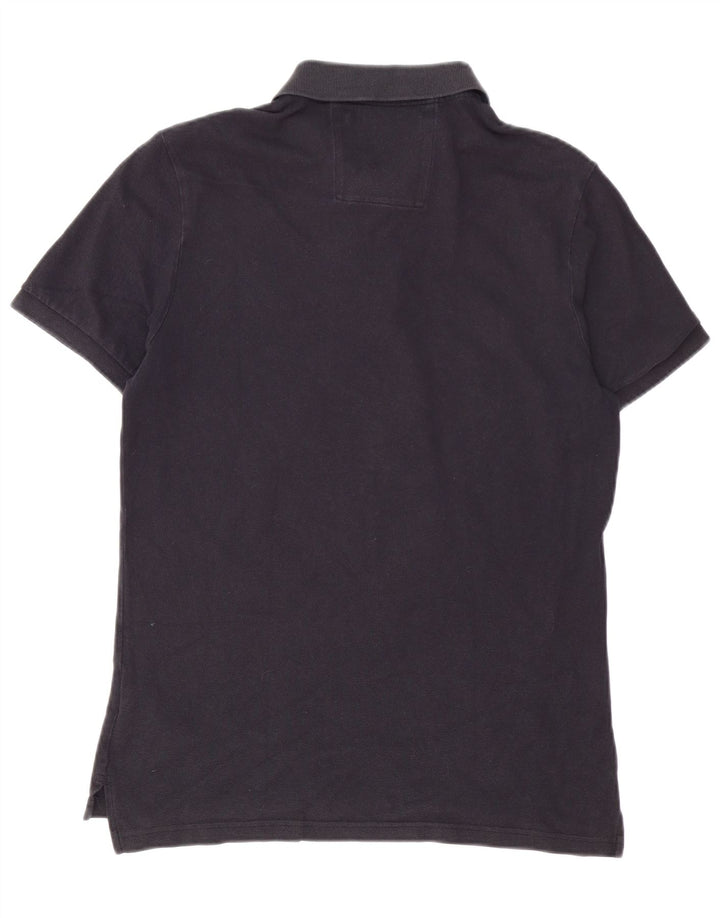 Calvin Klein Jeans Herren-Poloshirt, mittelmarineblaue Baumwolle