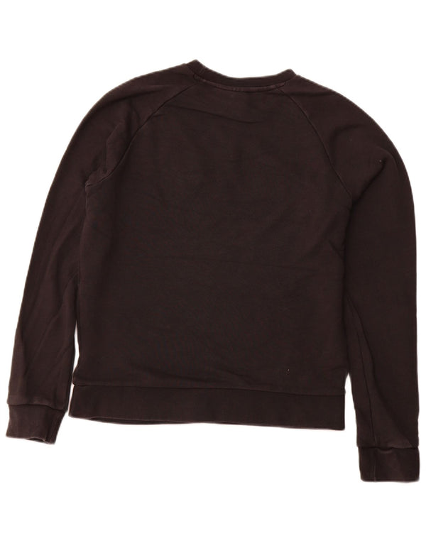 Adidas Damen Sweatshirt Pullover Small Schwarz Baumwolle