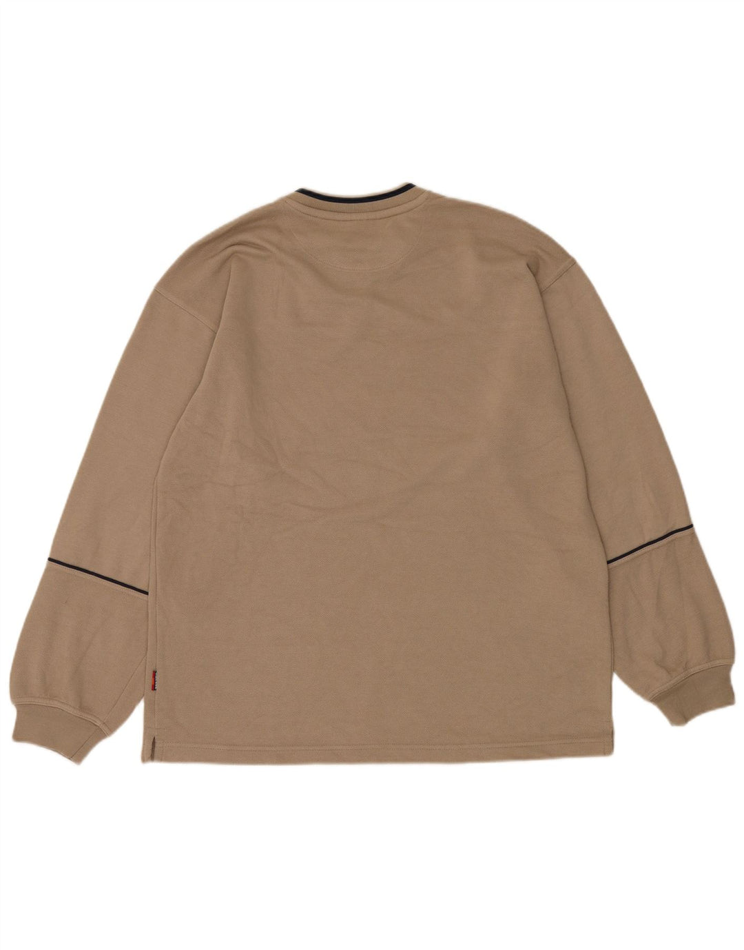 ELLESSE Herren-Sweatshirt-Pullover, groß, beige, Polyester