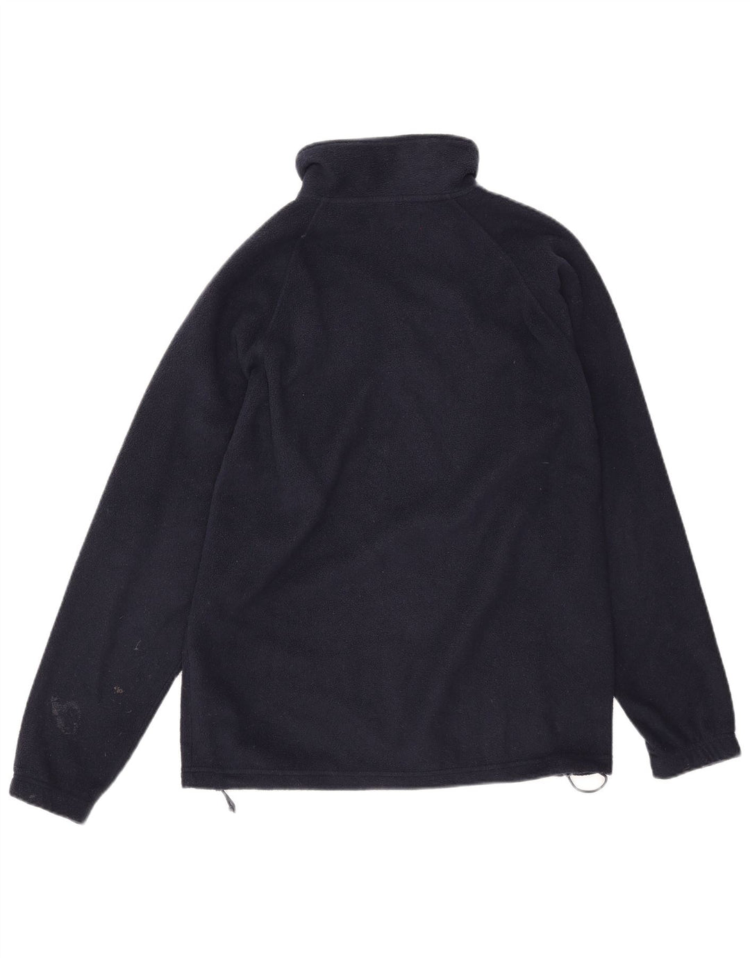 KAPPA Herren-Fleecepullover mit Reißverschluss am Hals, Größe S, Marineblau, Polyester