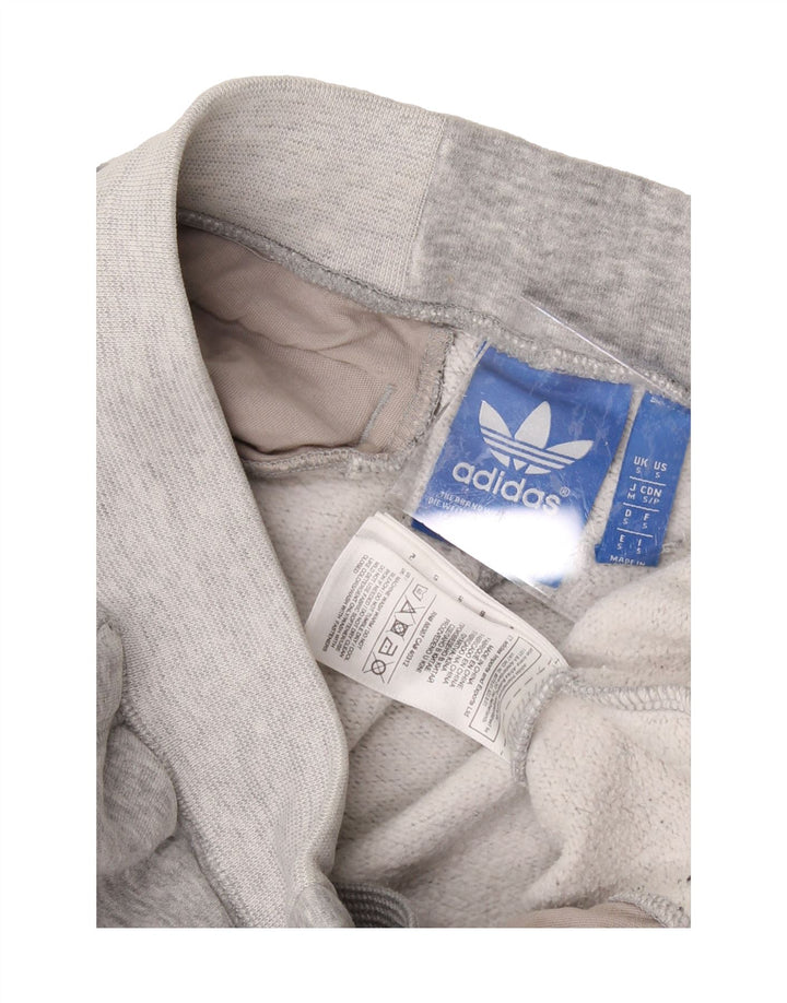 ADIDAS Mens Tracksuit Trousers Joggers Small  Grey Cotton Vintage Adidas and Second-Hand Adidas from Messina Hembry 