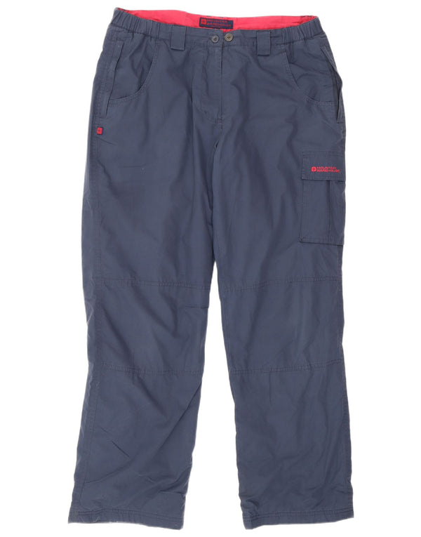 Mountain Warehouse Damen-Cargohose, UK 14, Größe L, W32, L30, Marineblau