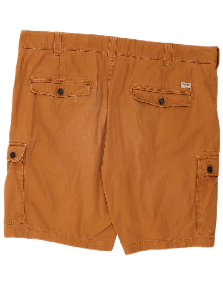 Timberland Herren Cargo Shorts W42 2XL Braune Baumwolle
