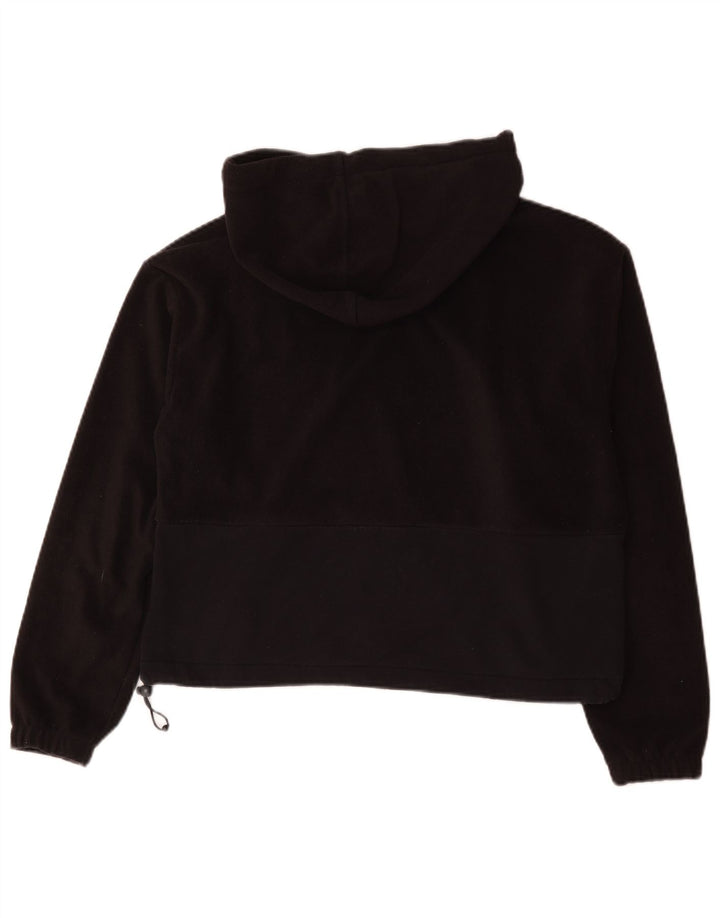 Champion Damen-Fleecepullover mit Kapuze, UK 14, mittelschwarz, Polyester
