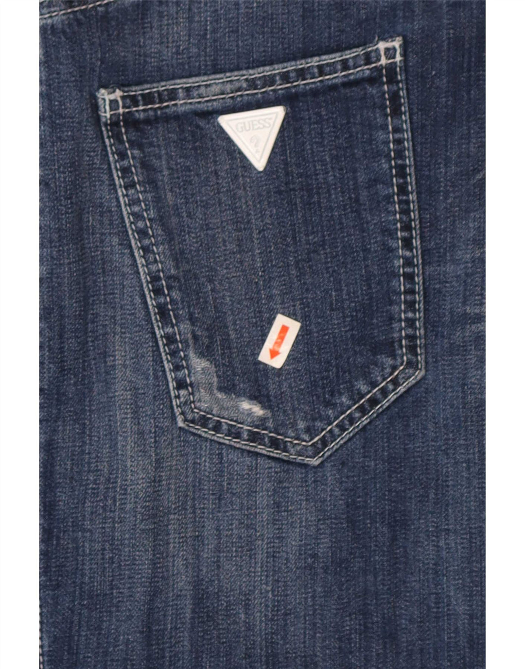 Guess Damen Jeansrock W28 Mittelblau