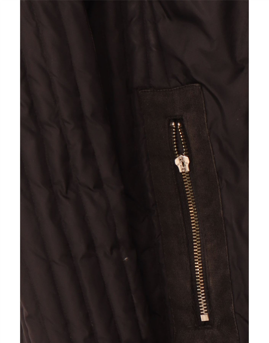 TRUSSARDI JEANS Damen Wattierter Mantel IT 48 XL Schwarz Polyamid