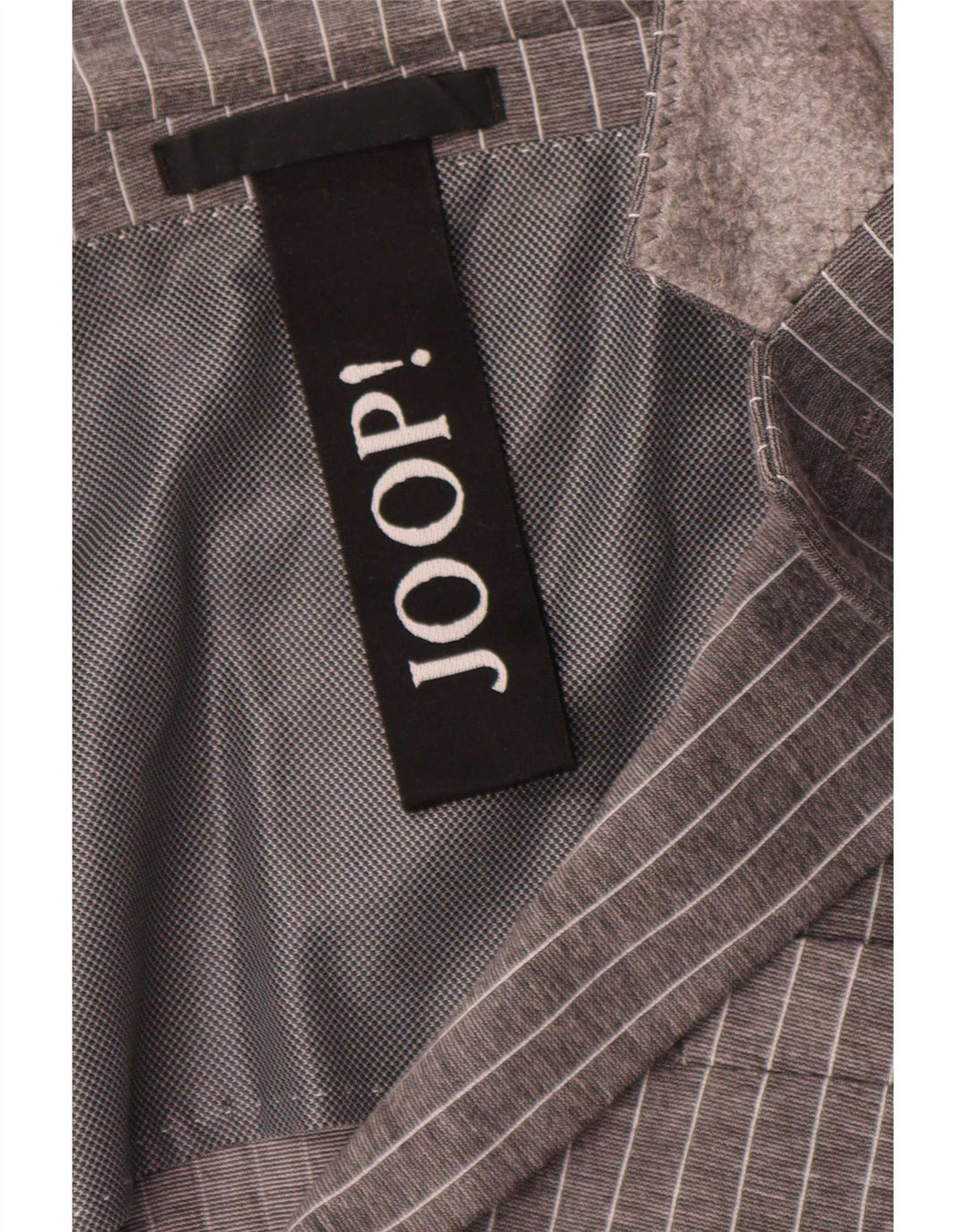 Joop Herren-Blazer mit 2 Knöpfen, Gr. 40, groß, grau, Nadelstreifen