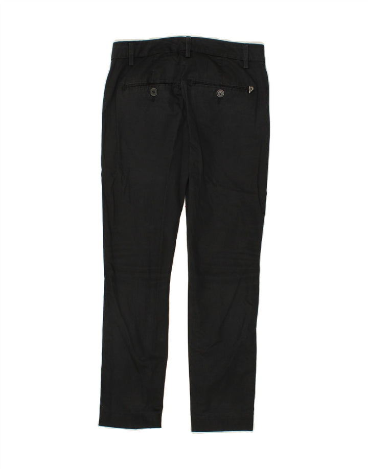 DONDUP Womens Slim Chino Trousers W25 L26 Black Cotton Vintage Dondup and Second-Hand Dondup from Messina Hembry 