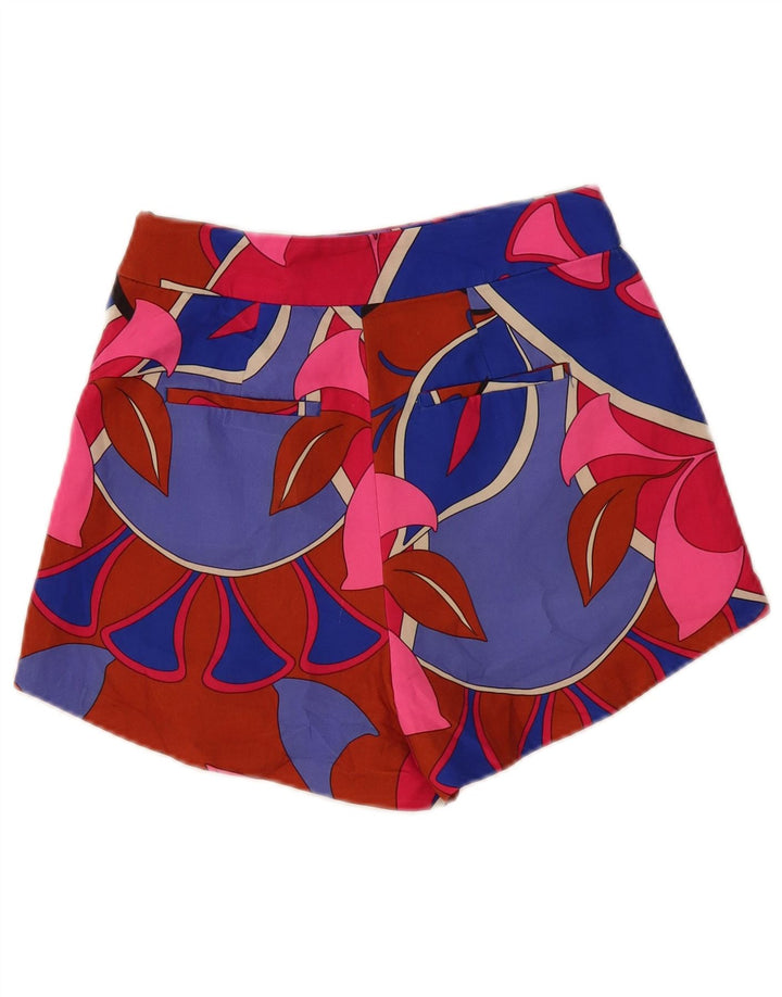 Zara Damen Freizeitshorts XS W24 Mehrfarbiges Polyester