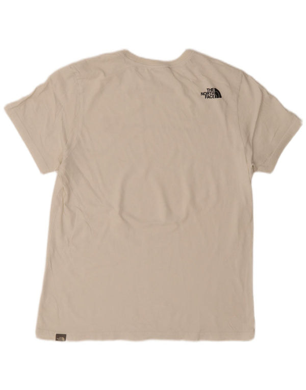 The North Face Herren-T-Shirt mit Grafik, Größe L, Weiß