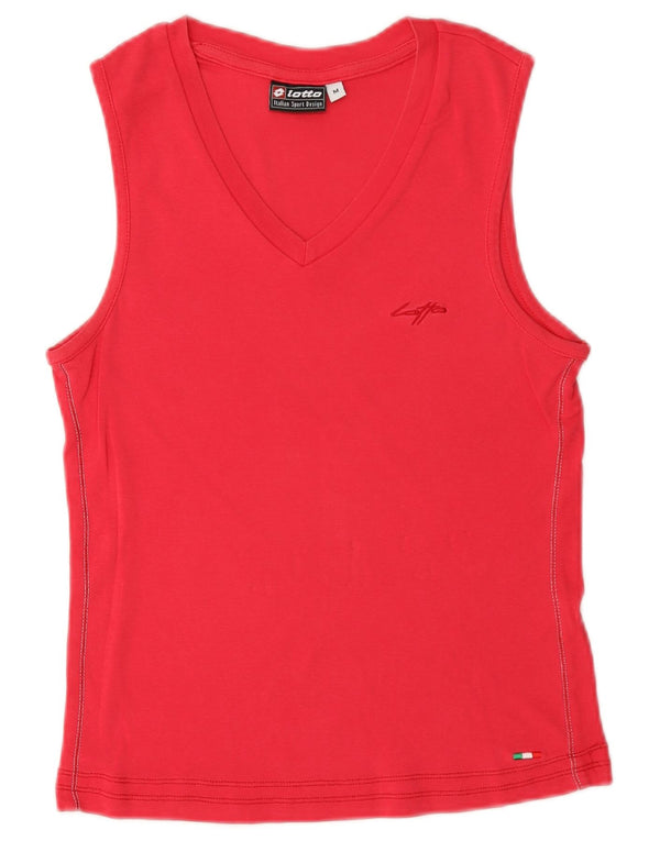 Lotto Damen Weste Top UK 14 Mittelrot