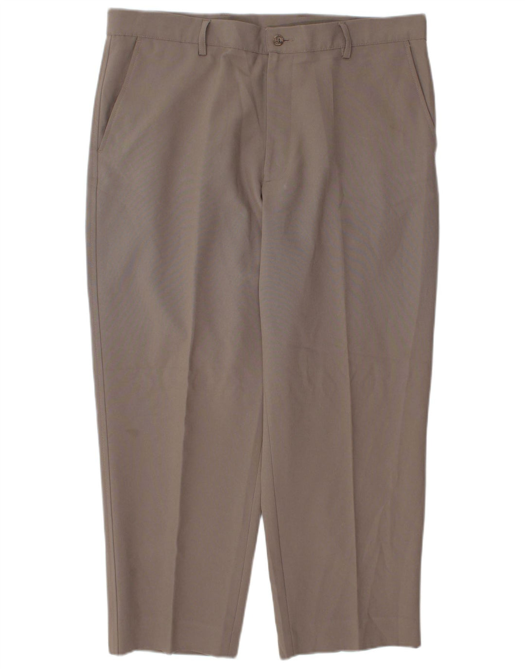 Farah Herren Tapered Chino-Hose W38 L27 Braunes Polyester