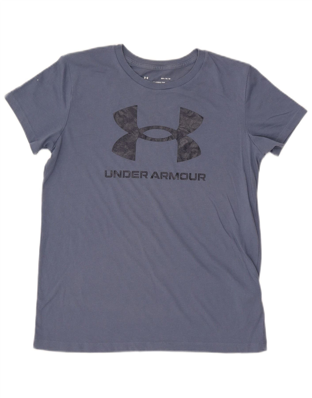 Under Armour Herren-T-Shirt mit Grafik, mittelblaue Baumwolle