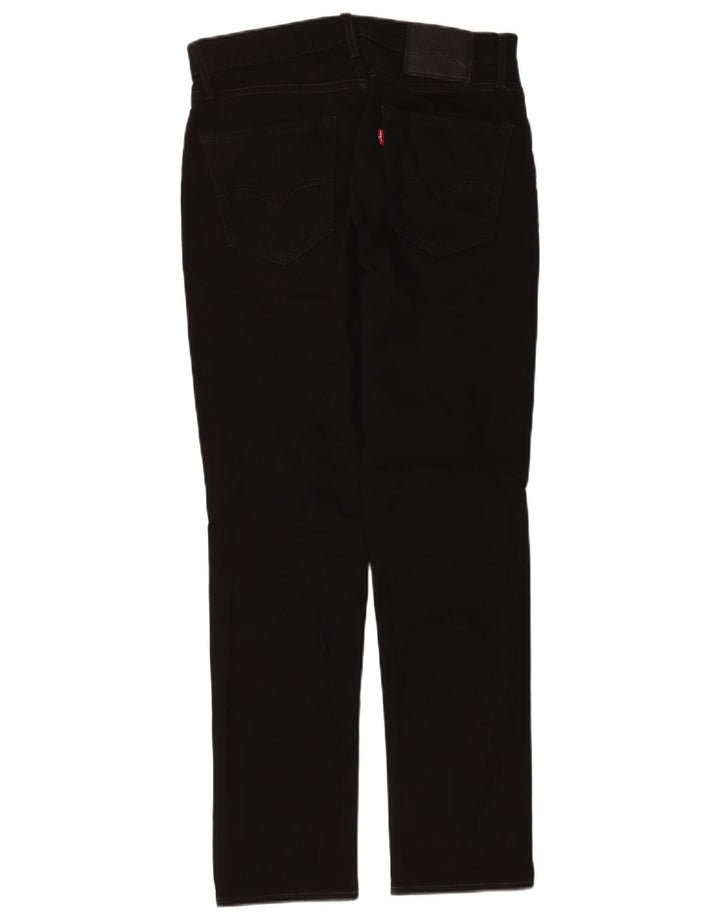 Levi's Herren 511 Slim Jeans W32 L30 schwarze Baumwolle